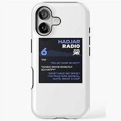 Isack Hadjar Radio Message iPhone Tough Case