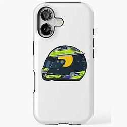 Isack Hadjar 2024 Helmet iPhone Tough Case