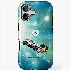 F1 Isaac Hadjar N6 iPhone Tough Case