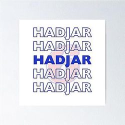 Isack Hadjar F1 Driver Racing Poster