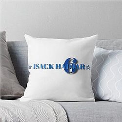 IsakHadjar Throw Pillow