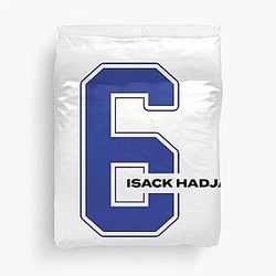 Isack Hadjar F1 Racing Bull Duvet Cover