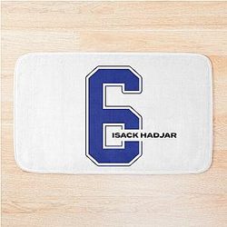Isack Hadjar F1 Racing Bulls Number 6 Bath Mat