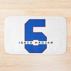 Isack Hadjar F1 Racing Number 6 Bath Mat