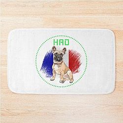 Dogs of the F1 World Isack Hadjar France Bath Mat
