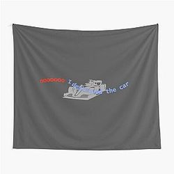 F1 Isack Hadjar Destroyed the Car Radio Tapestry