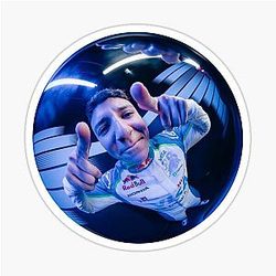 Isack Hadjar 2025 F1 Sticker
