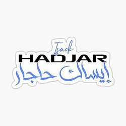 Isack Hadjar Saudi Arabia GP Sticker