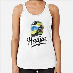Isack Hadjar Watercolor Helmet Art Tank Top