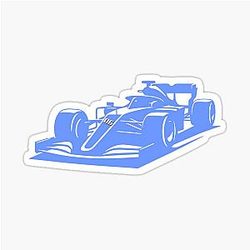 F1 2025 Car: Isac Hadjar Sticker