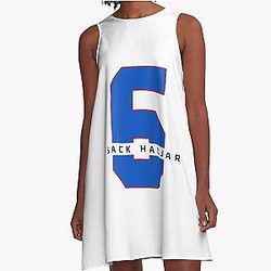 Isack Hadjar F1 Racing Number 6 Dress