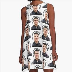 Hot girls love Issac Hadjar A-Line Dress