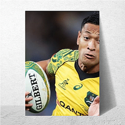 Israel Folau Fan Art Israel Folau Posters