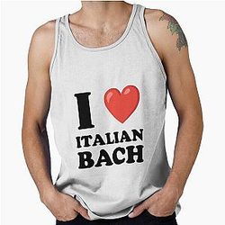 I love Italian Bach Tank Top