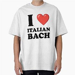 I love Italian music Oversized T-Shirt