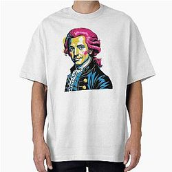 Italian Bach portrait Oversized T-Shirt