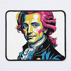 Italian Bach Portrait Mouse Pad