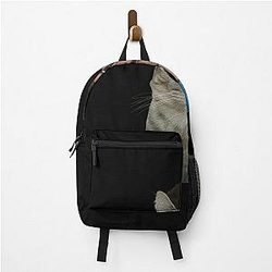 Italian Cat Sunglasses Retro Backpack