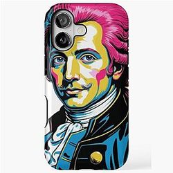Italian Bach Portrait iPhone Case