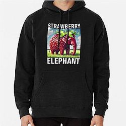 Strawberry Elephant Italian Hoodie