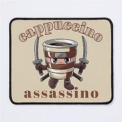 Cappuccino Italian Mouse Pad