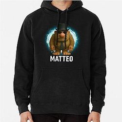 Matteo Italian Brainrot Pullover Hoodie