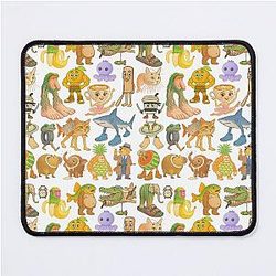 Italian Crayon Kids Hand Drawn Meme Type Collection T-Shirt Mouse Pad