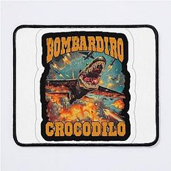 Bombardier Crocodile Italian Brain Rot Mouse Pad