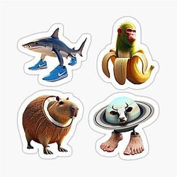 Italian Brainrot Pack Sticker