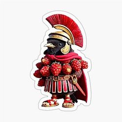 Bicus Dicus Sticker of Italian brainrot meme Sticker