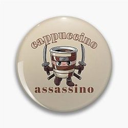 Cappuccino Italian Pin