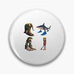 Italian Brain Rot Sticker Pack Pin