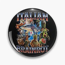 Funny Italian Pin