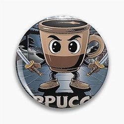 Cappuccino Assassin Italian Pin