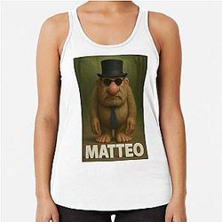 Matteo Italian Racerback Tank Top