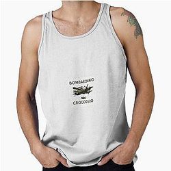 Italian Brainrot Bombardino Viral Meme Tiktok Design Tank
