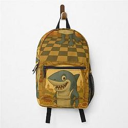 Italian Chef Meme Shark Italy Backpack
