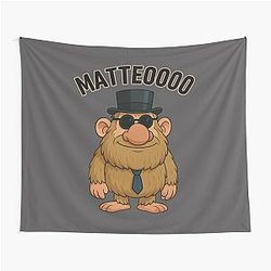 Mateo Italian Brainrot Meme Tapestry