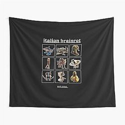 Italian Characters, TikTok Meme Tapestry