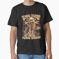 Tung Sahur Italian Brainrot Meme Classic T-Shirt