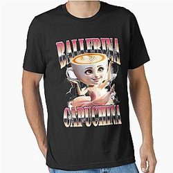 Ballerina Cappuccino Italian Meme Essential T-Shirt