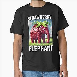Strawberry Elephant Italian Meme for Kids Classic T-Shirt