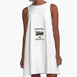 Italian A-Line Dress Design