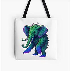 Italian Elephant Cactus Tote Bag