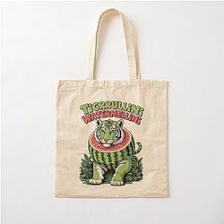 Tigrrullini Watermelon Italian Cotton Tote Bag