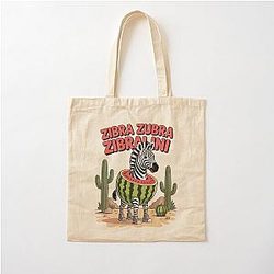 Zibra Zubra Italian Cotton Tote Bag