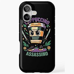 Cappuccino Assassin Italian iPhone Tough Case