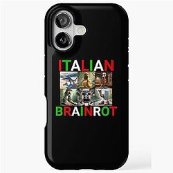 Funny Italian iPhone Tough Case