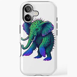 Italian brain rot elephant cactus iPhone Tough Case