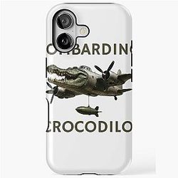 Italian Bombardino Design iPhone Tough Case